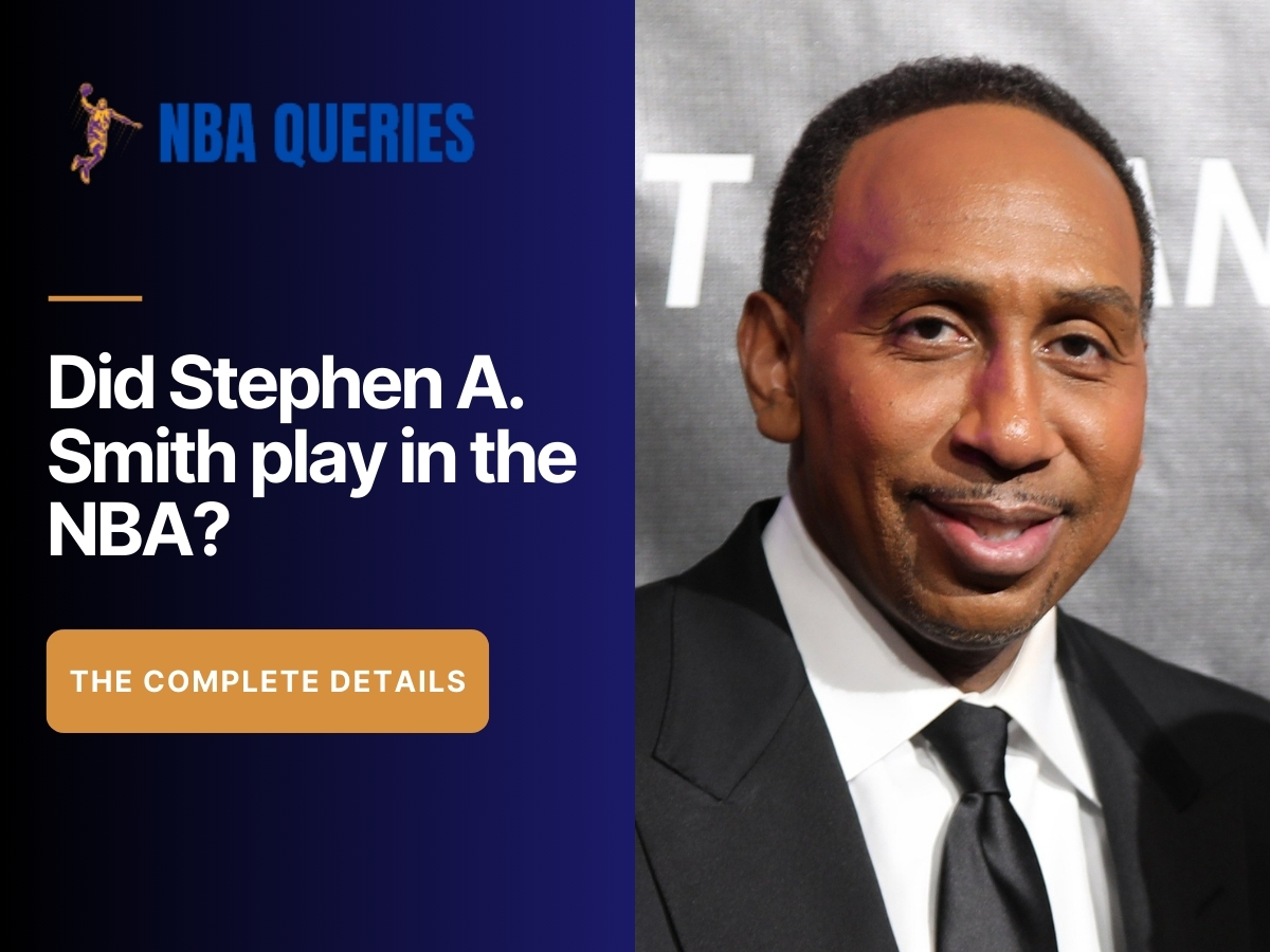 Did Stephen A. Smith play in the NBA
