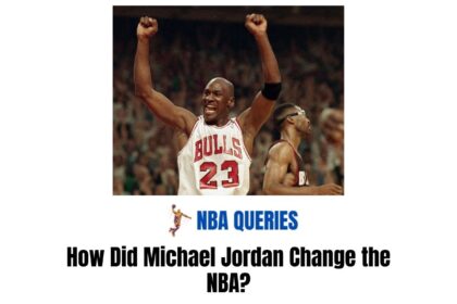 how did michael jordan change the nba