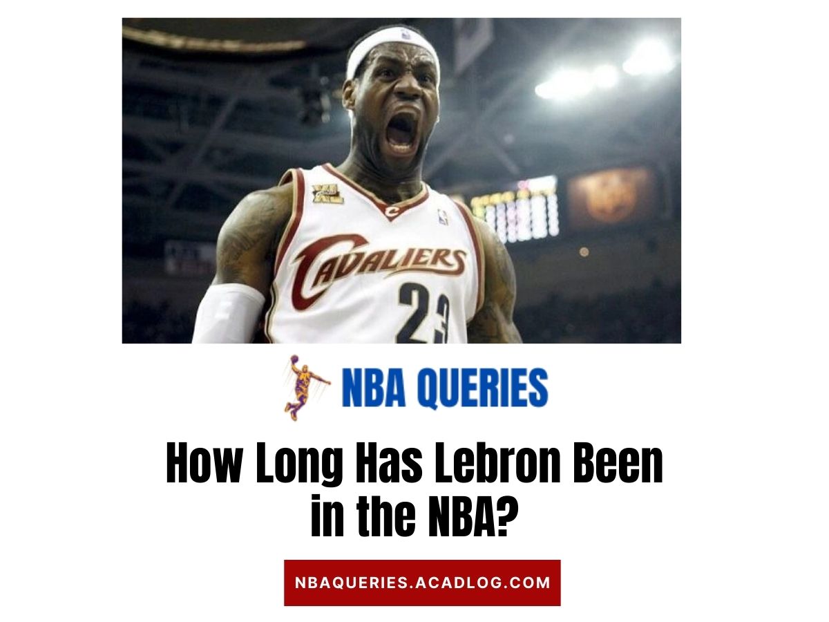 how long has lebron been in the nba