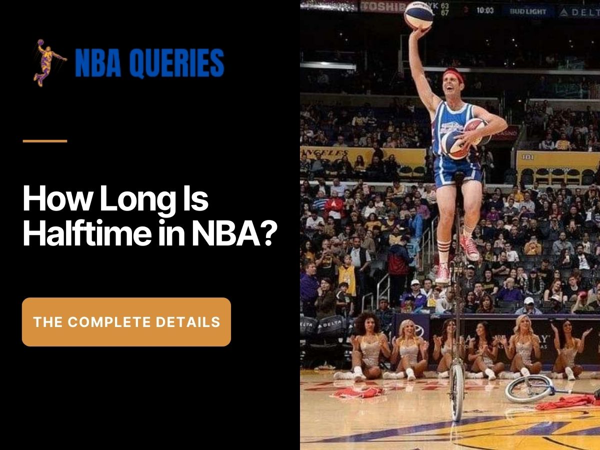 how long is halftime in nba