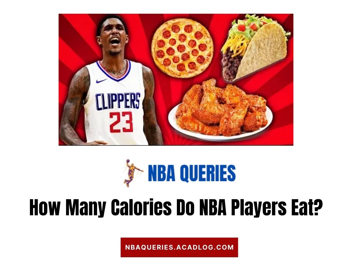 how many calories do nba players eat
