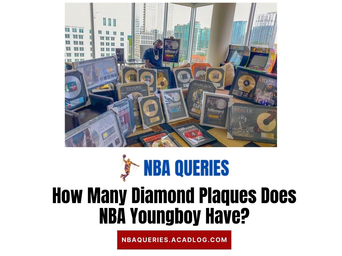 how many diamond plaques does nba youngboy have