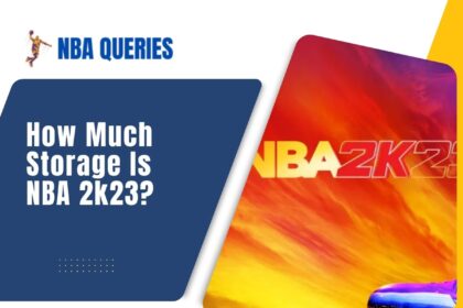 how much storage is nba 2k23