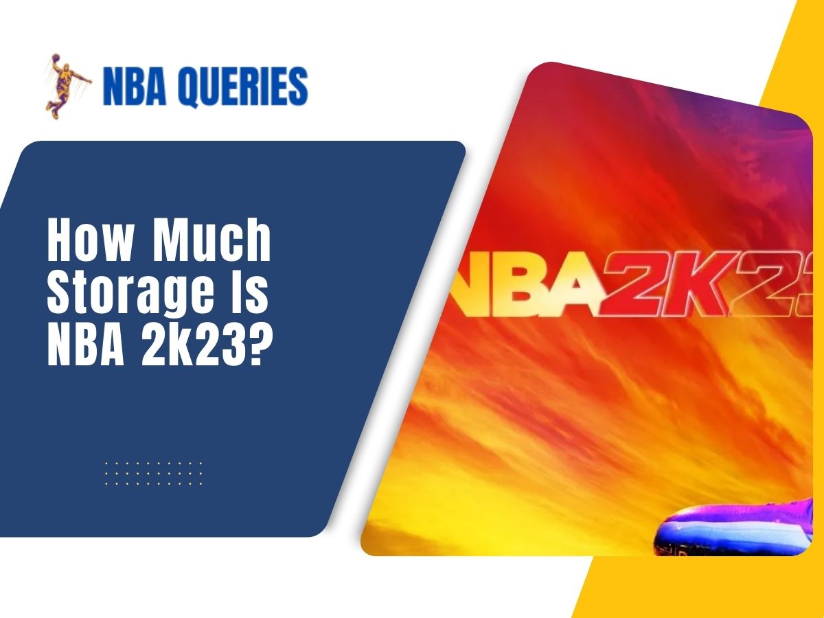 how much storage is nba 2k23