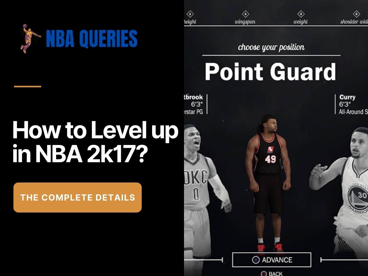 How to Level up in NBA 2k17?