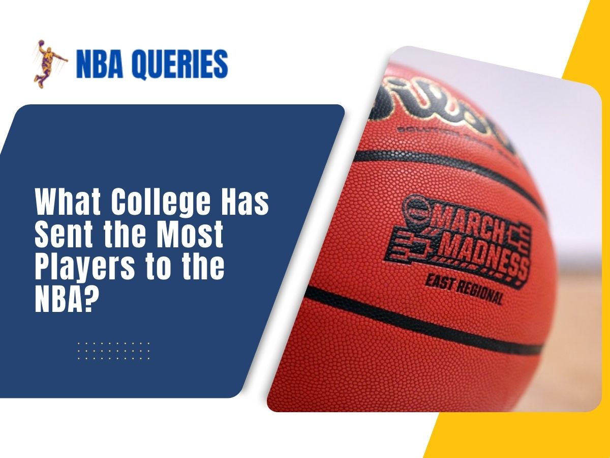 what college has sent the most players to the nba