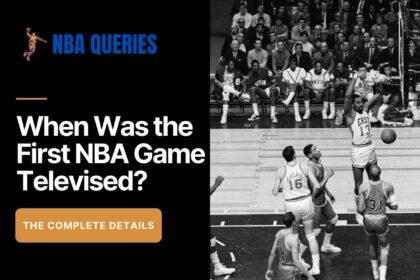 when was the first nba game televised