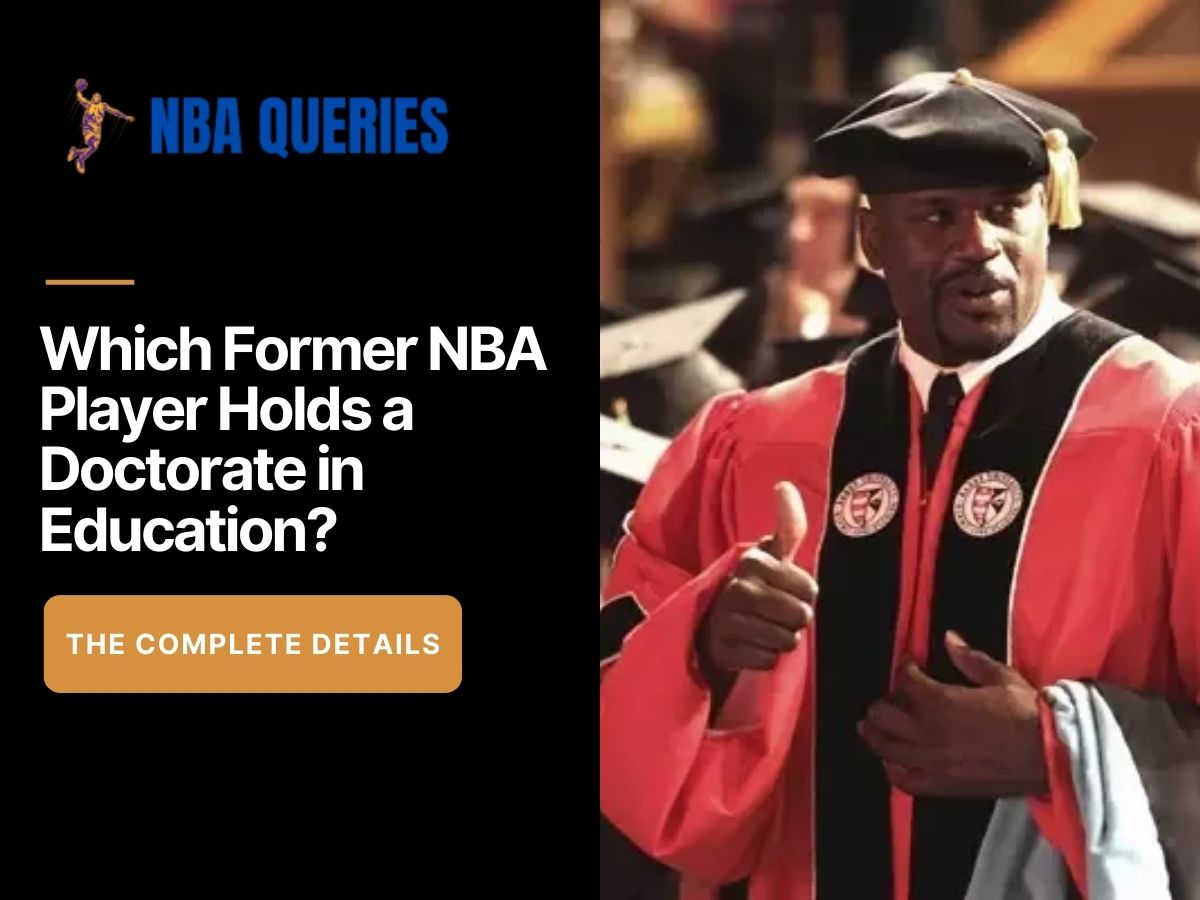 Which Former NBA Player Holds a Doctorate in Education