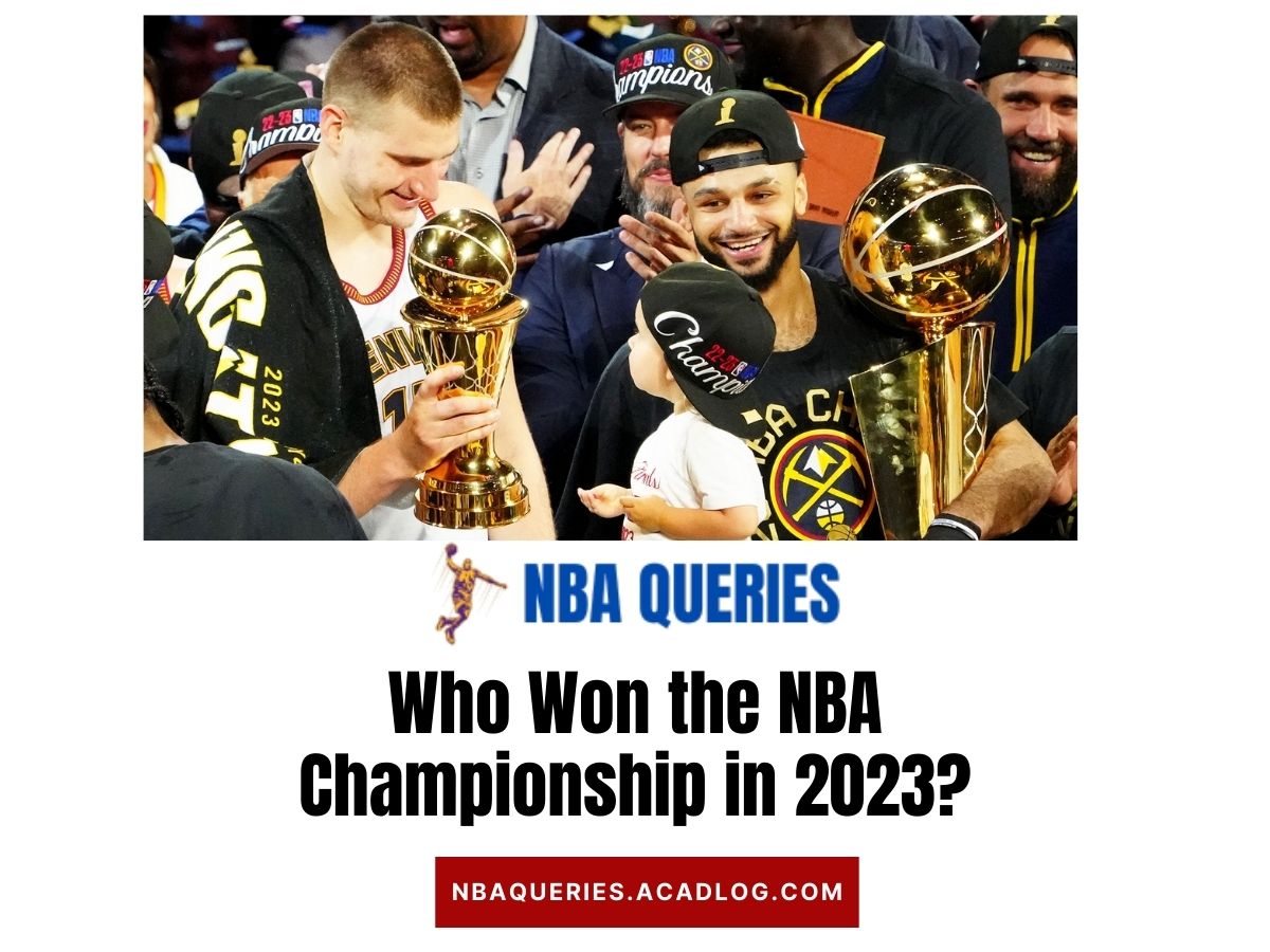 who won the nba championship 2023