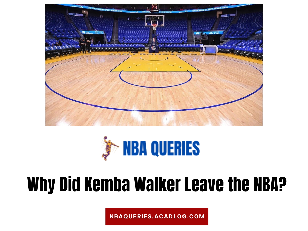 Why Did Kemba Walker Leave the NBA
