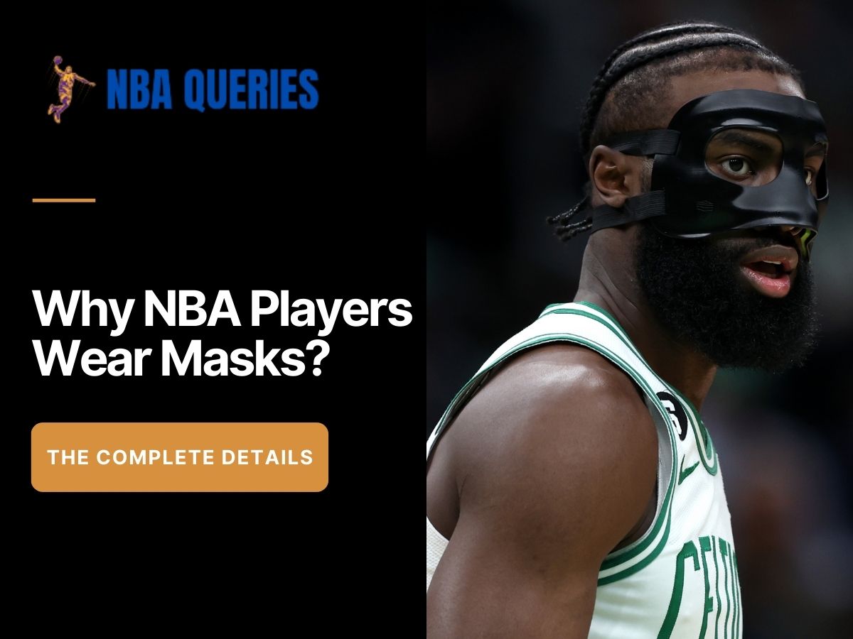 why nba players wear masks