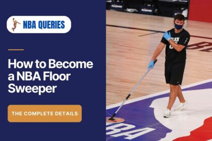 become NBA floor sweeper