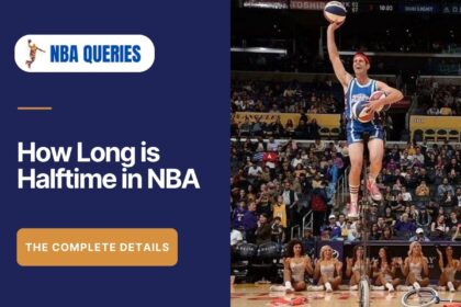 halftime length in NBA