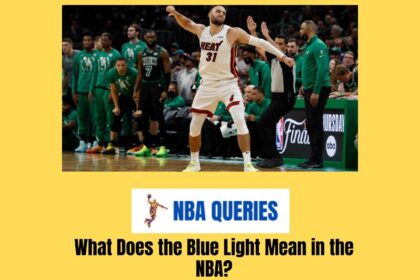 Blue light meaning in NBA