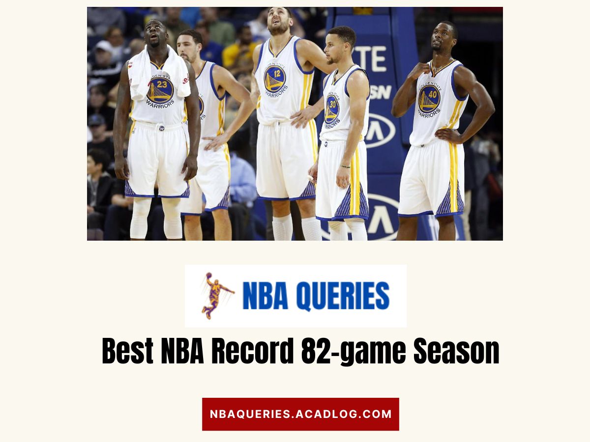 best NBA record 82-game season