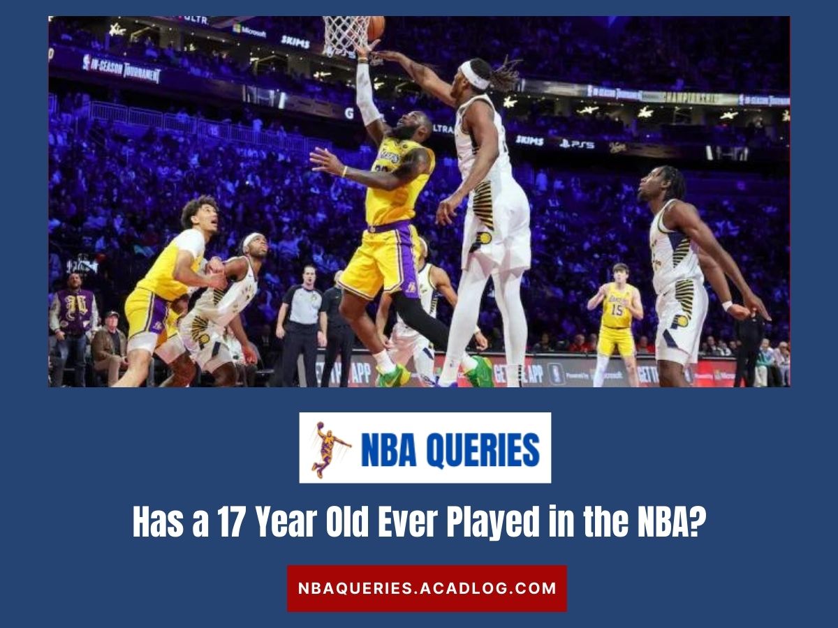 17 year old in NBA