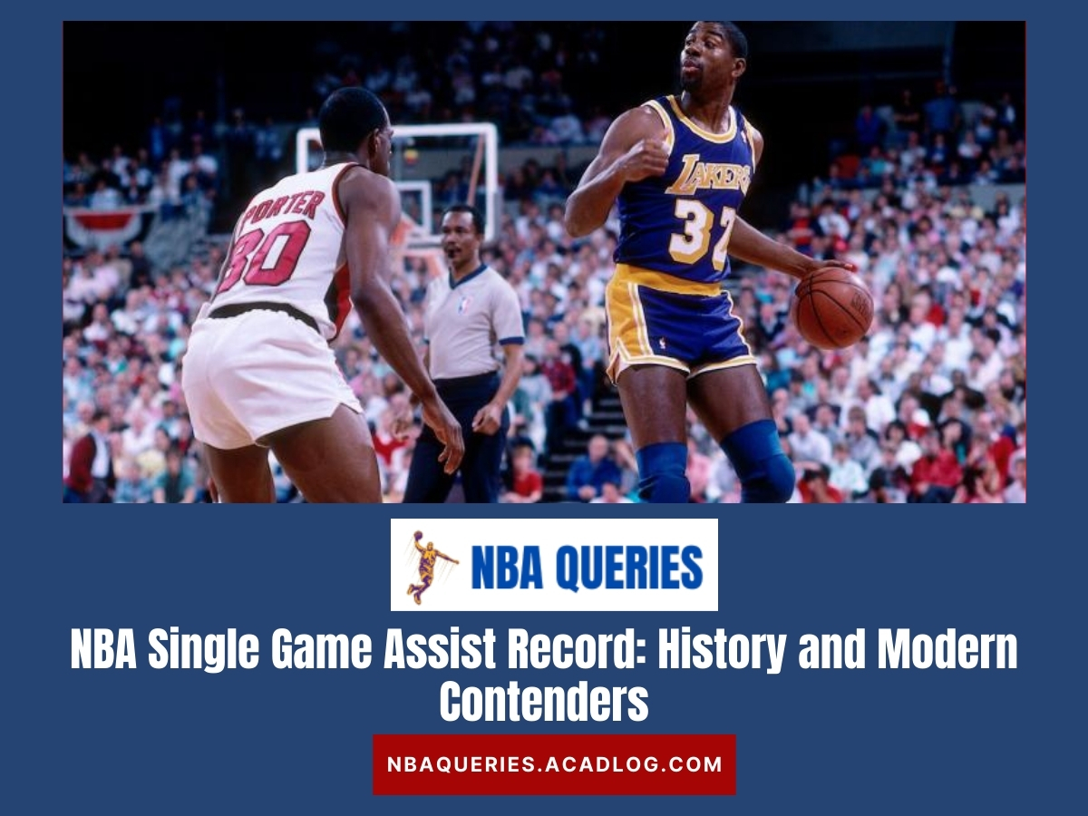 NBA Single Game Assist Record